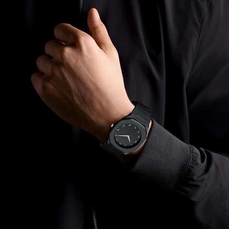 Aura Watch Original Arabic Black