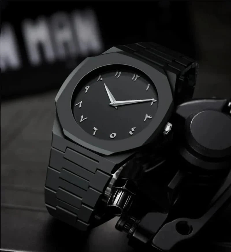 Aura Watch Original Arabic Black