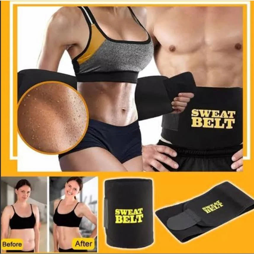 Slimming Sweet Sweat Belt Hot shaper waist trimmer Belt For Men & Women